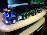 Miniatura Scania Bitrem  Iluminada