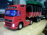 volvo FH vermelho caçamba